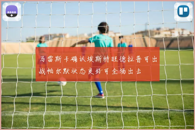 马雷斯卡确认埃斯特旺德拉普可出战帕尔默状态良好可全场出击